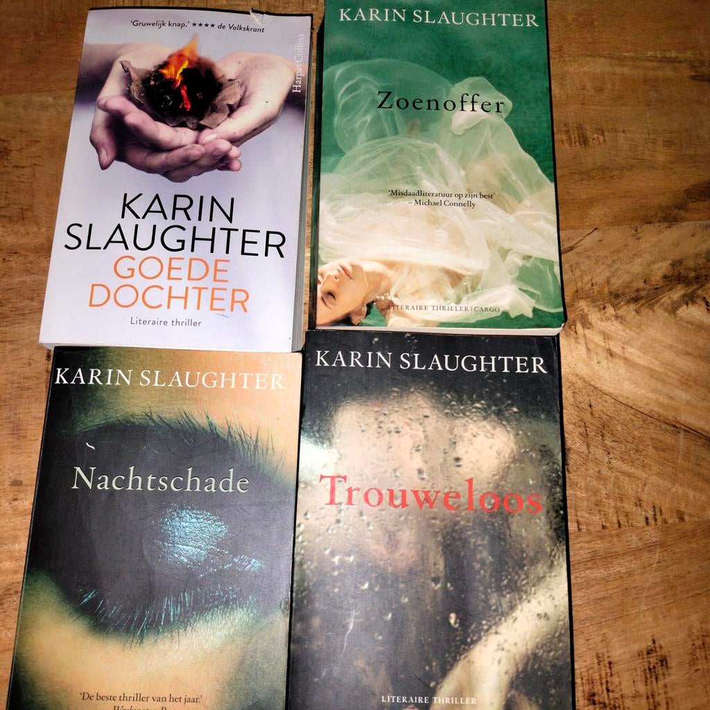 Karin slaughter, Ophalen of Verzenden, Gelezen, Karin Slaughter, Scandinavië