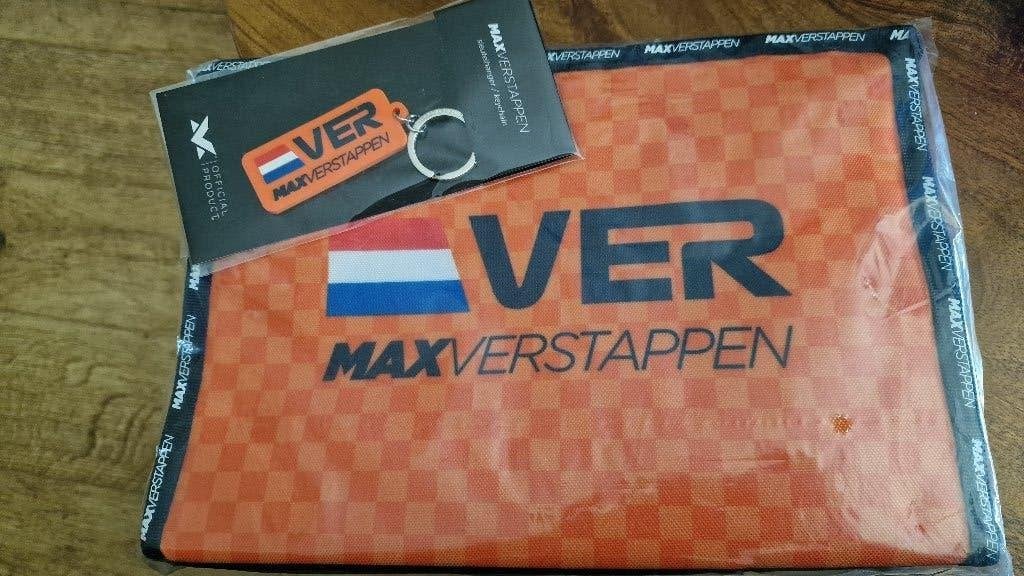 Max verstappen toilettas en sleutelhanger., Ophalen, Nieuw, Formule 1