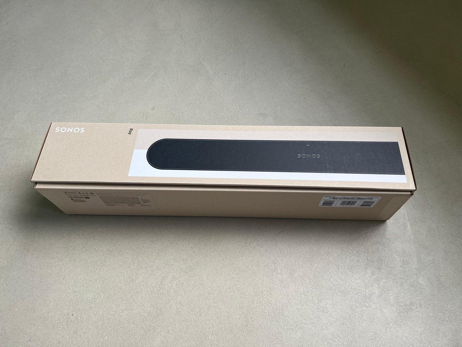 Sonos Ray Soundbar - Compacte en krachtige home cinema zwart, Ophalen of Verzenden, Nieuw