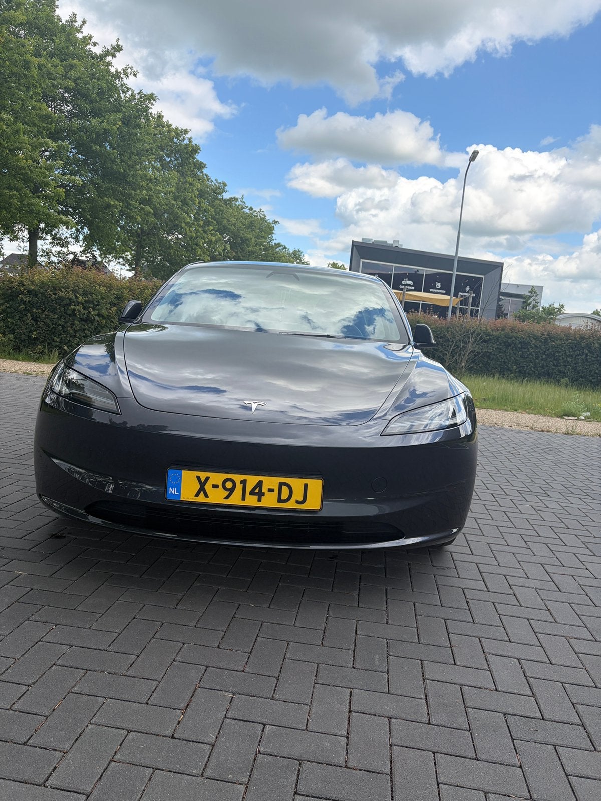Tesla Model 3 Highland 2023 Stealth Grey 1e eigenaar, Auto's, Tesla, Particulier, Model 3, 360° camera, ABS, Achteruitrijcamera