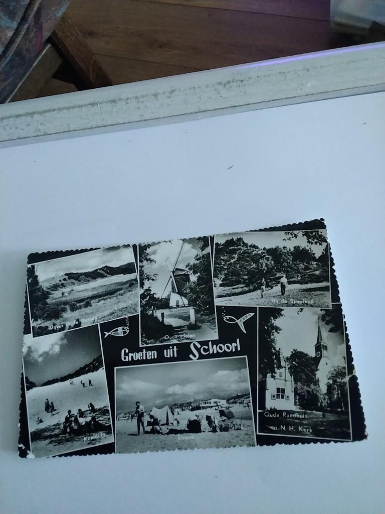 GROETEN UIT. SCHOORL. 1960, Ophalen of Verzenden, 1940 tot 1960, Noord-Holland