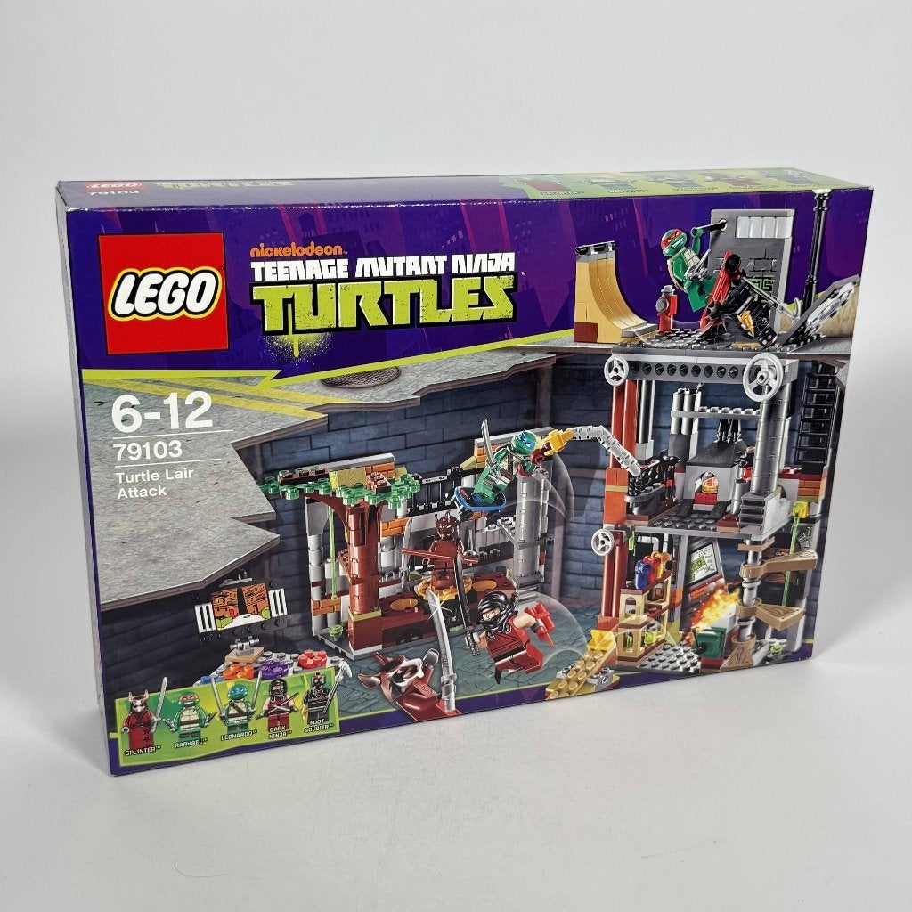 LEGO Ninja Turtles 79103 Turtle Lair Attack – Nieuw, Overige thema's, Lego, Nieuw, Ophalen of Verzenden