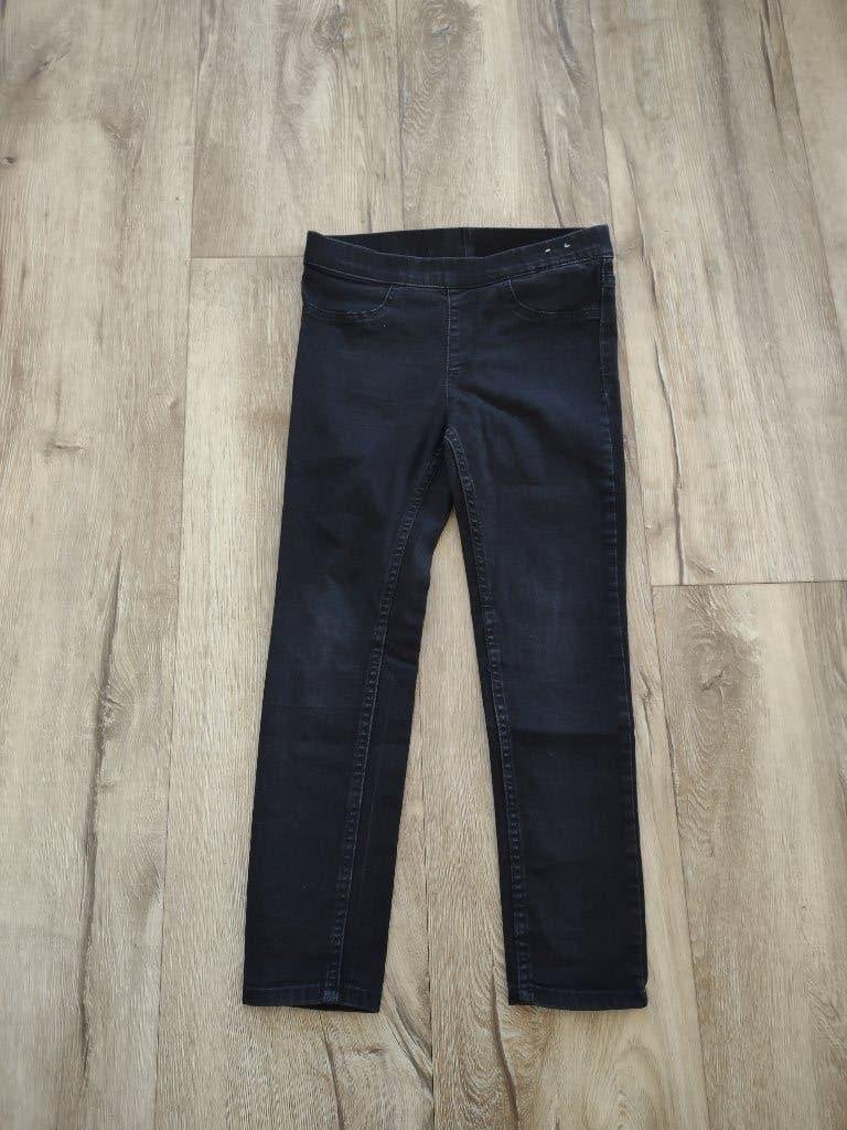 Mooie zwarte spijkerbroek legging van H&M, maat 116. Denim., Broek, Meisje, Onb, H&M