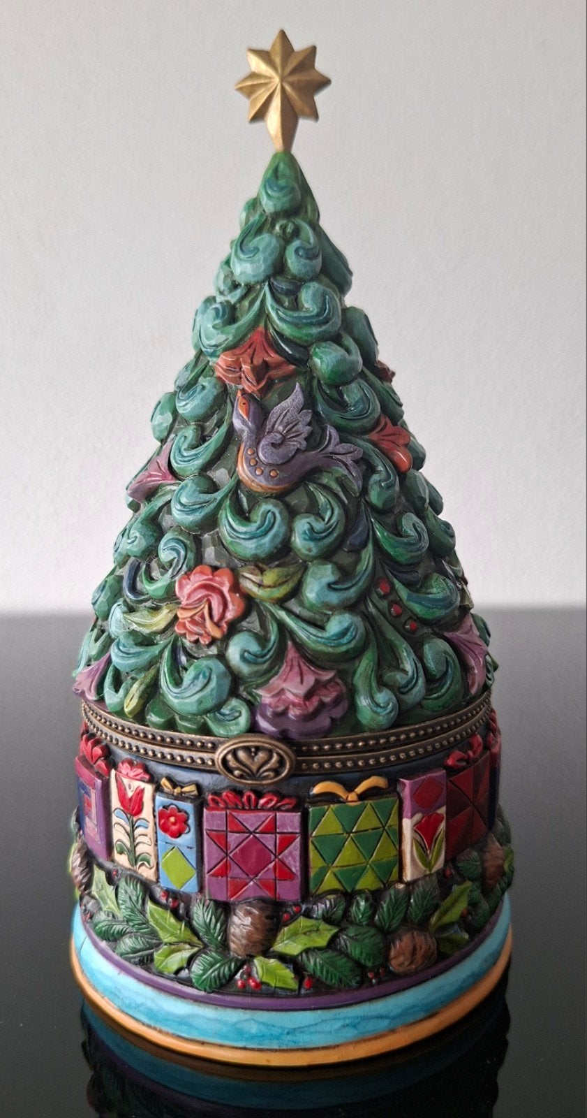 Jim Shore Heartwood Creek kerstboom box 4014473, Diversen, Ophalen of Verzenden, Nieuw