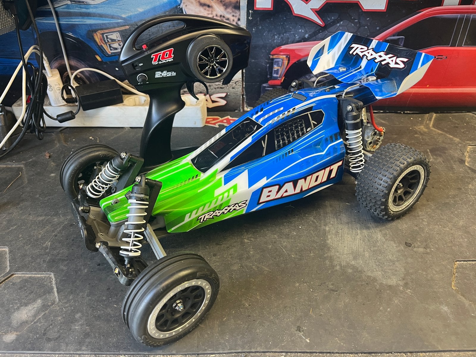 Traxxas Bandit XL5 RC Buggy auto RTR, Elektro, Auto offroad, Ophalen of Verzenden, Zo goed als nieuw