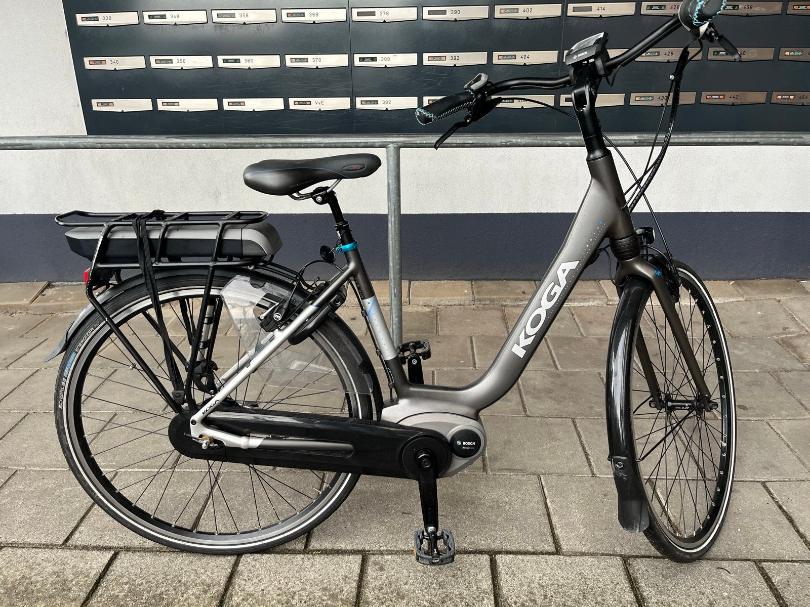Koga E-nova met Bosch Active Line en Shimano Nexus 8 speed, Fietsen en Brommers, Zo goed als nieuw, 47 tot 51 cm, 50 km per accu of meer