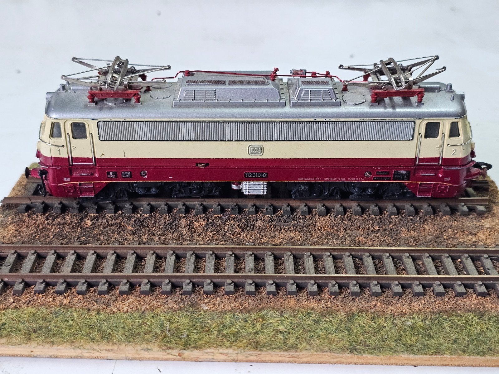 Fleischmann HO E-112 Locomotief, Gebruikt, Fleischmann, Ophalen of Verzenden, Gelijkstroom
