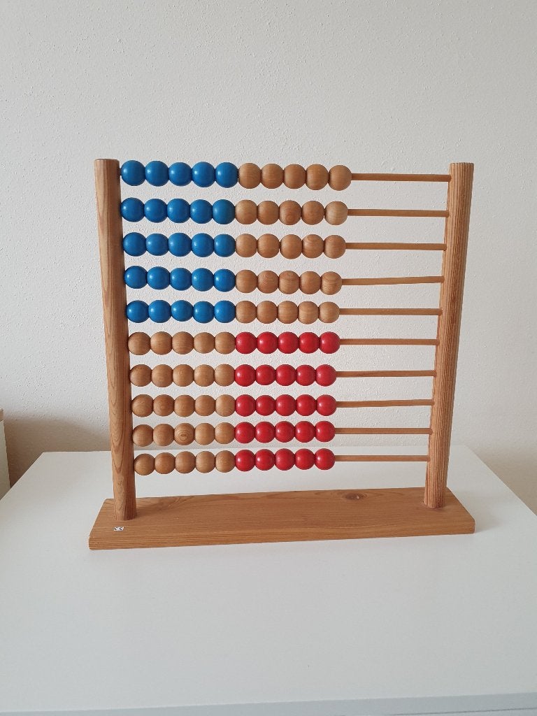 houten telraam, Kinderen en Baby's, Speelgoed | Houten speelgoed, Ophalen of Verzenden, Zo goed als nieuw, Overige typen