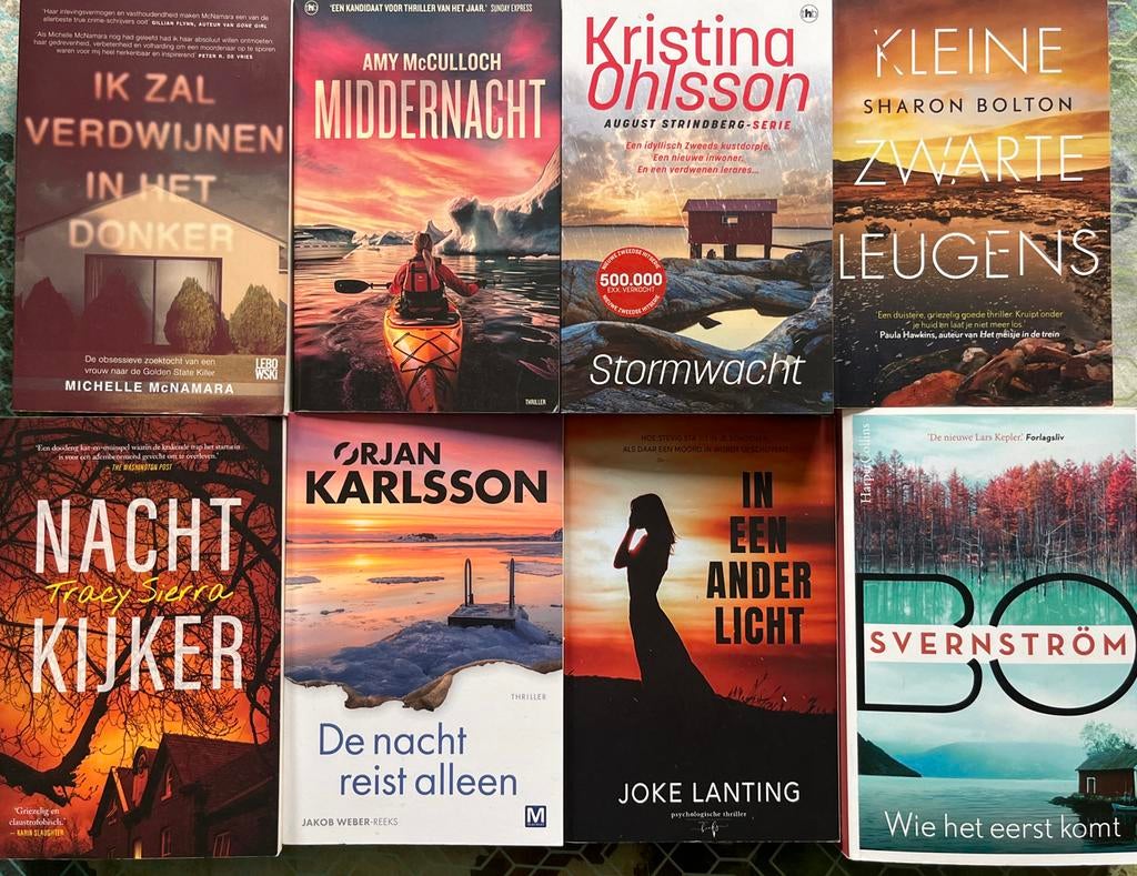 Diverse Thrillers, Sharon Bolton,Amy McCulloch, Tracy Sierra, Boeken, Thrillers, Ophalen of Verzenden, Gelezen, Nederland