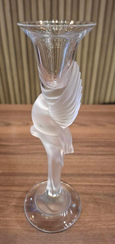 Fabergé kandelaar, serie Snow Dove, Verzamelen, Ophalen of Verzenden, Zo goed als nieuw, Kristal, Overige typen