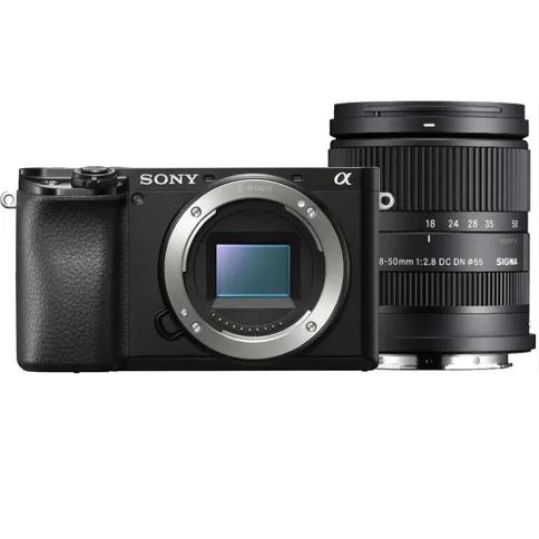 Sony A6100 met Sigma 18-50mm F/2.8 Sony E lens, Audio, Tv en Foto, Fotocamera's Digitaal, Spiegelreflex, Ophalen of Verzenden