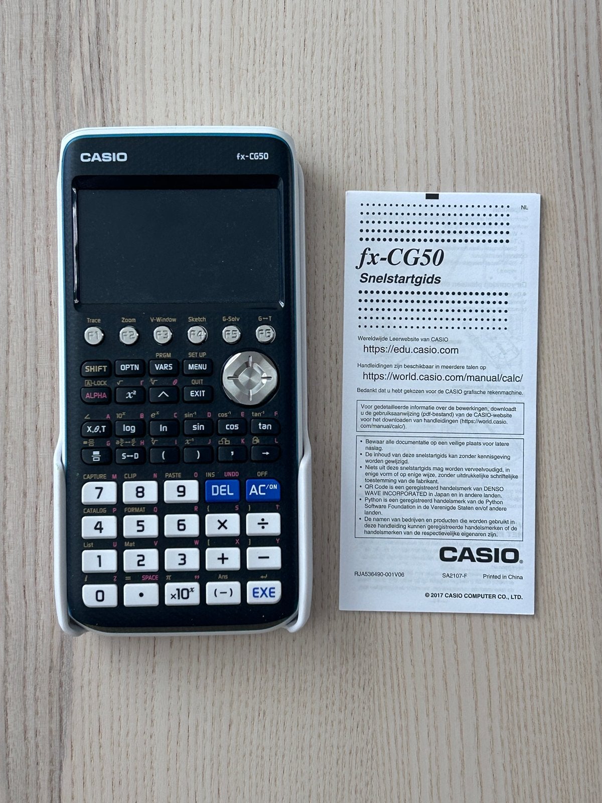 Grafisch rekenmachine - Casio fx-CG50, Diversen, Rekenmachines, Ophalen, Grafische rekenmachine, Nieuw