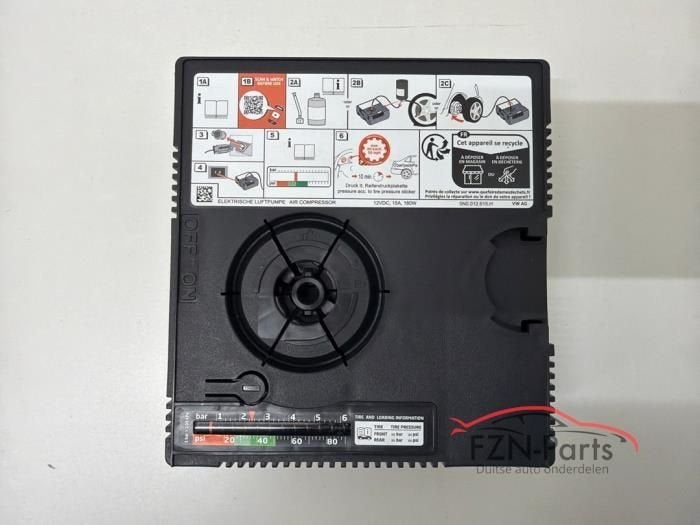 VW Tiguan 5N0 Luchtpomp compressor (5N0012615H), Ophalen of Verzenden, Gebruikt