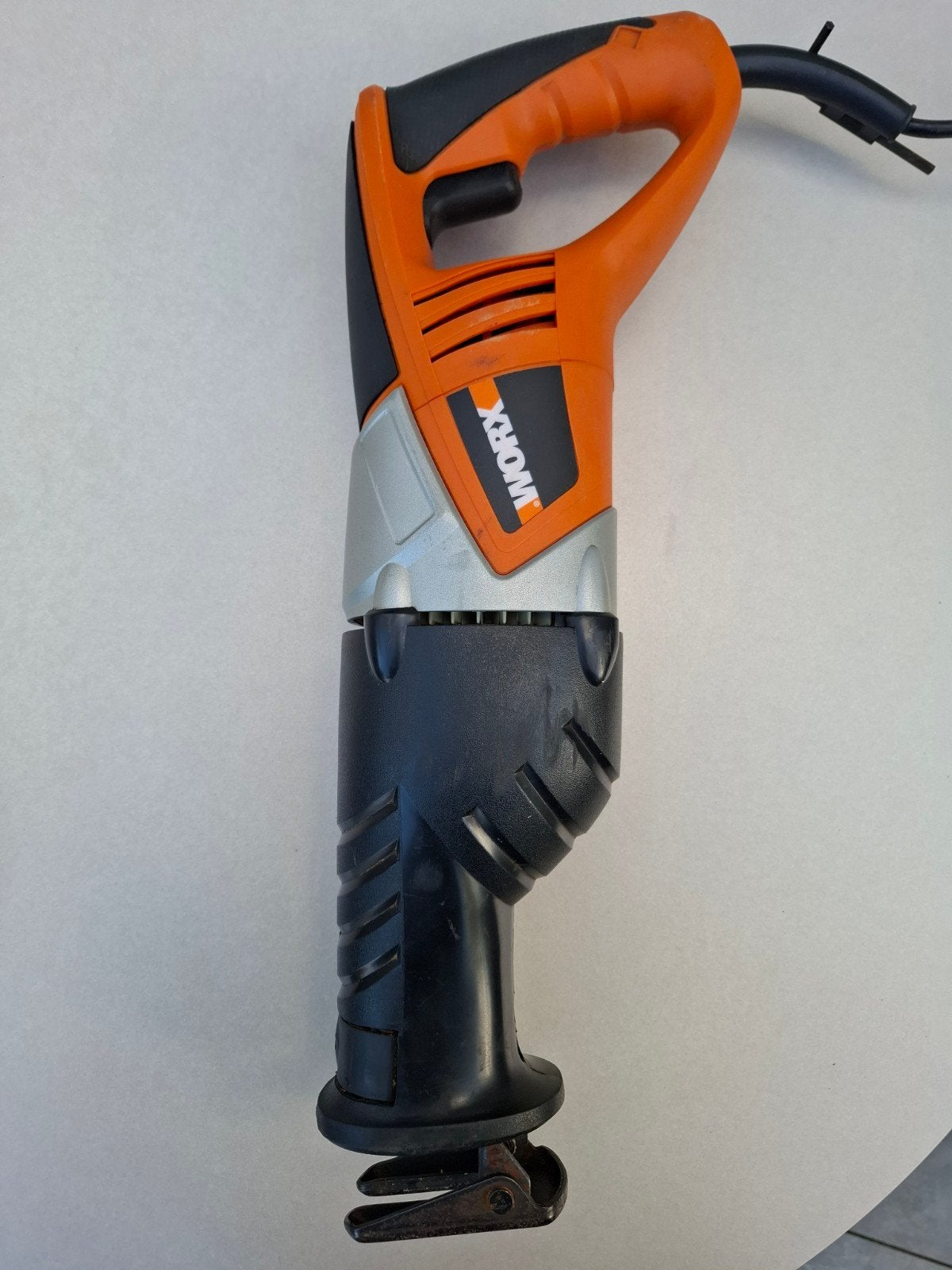 Worx Reciprozaag WX80RS.I - 800W met 3 meter snoer, Gebruikt, Verzenden, 70 mm of meer, Worx