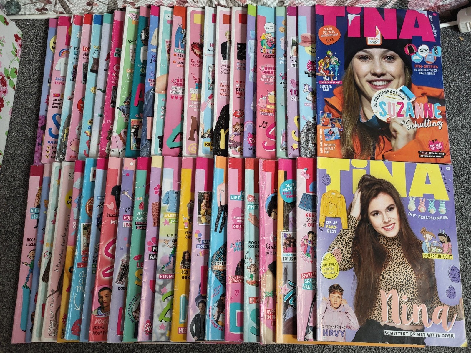 Tina's, Ophalen, Gelezen, Overige typen