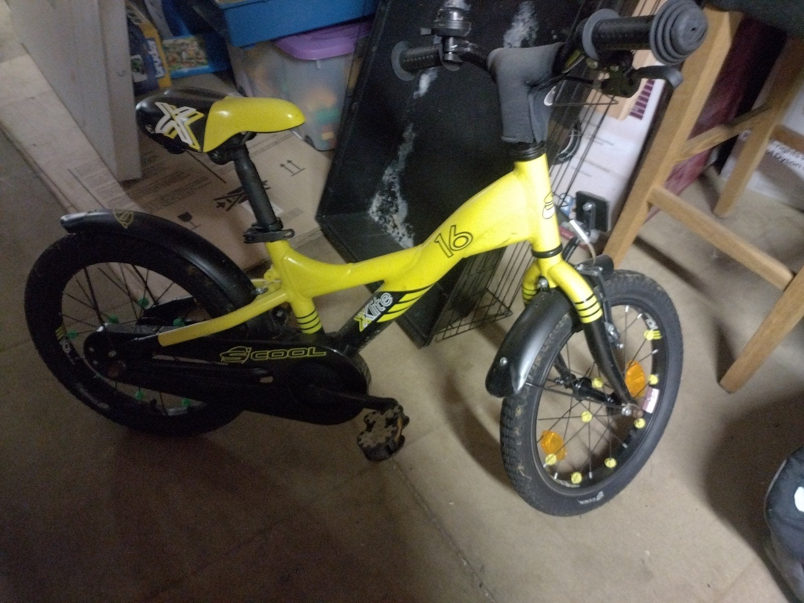 Prachtige sterke kinder fiets, Terugtraprem, 16 tot 20 inch, Scool, Ophalen of Verzenden