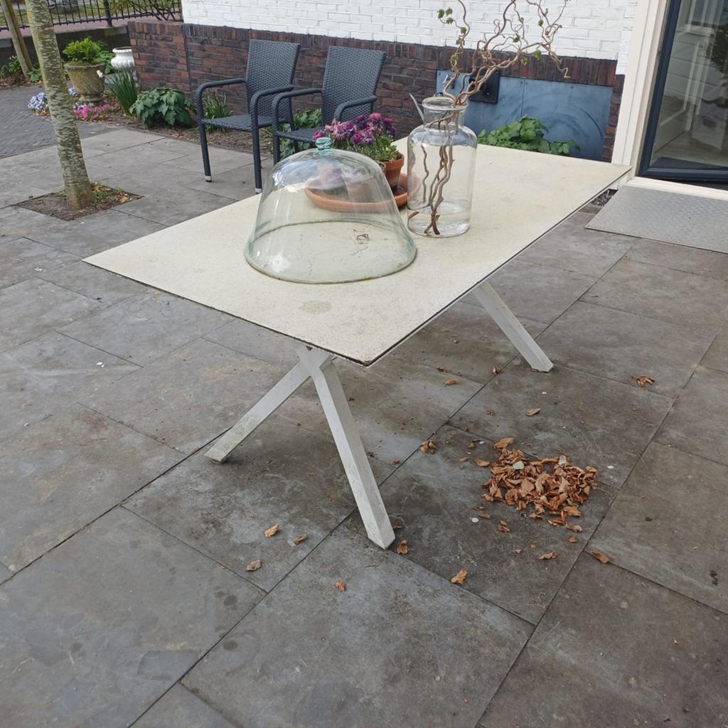 Tuintafel GRATIS, Ophalen, Gebruikt, Rechthoekig