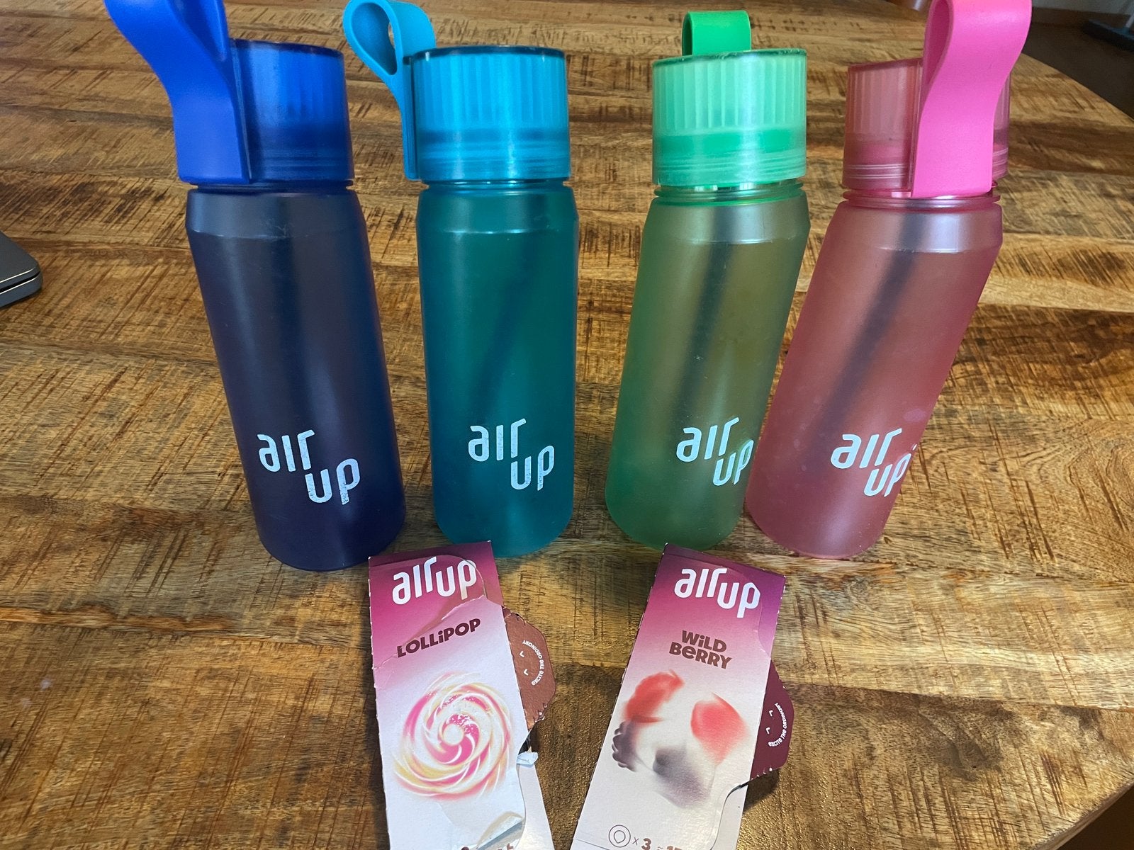 Air up, Sport en Fitness, Bidons, Verzenden, Gebruikt