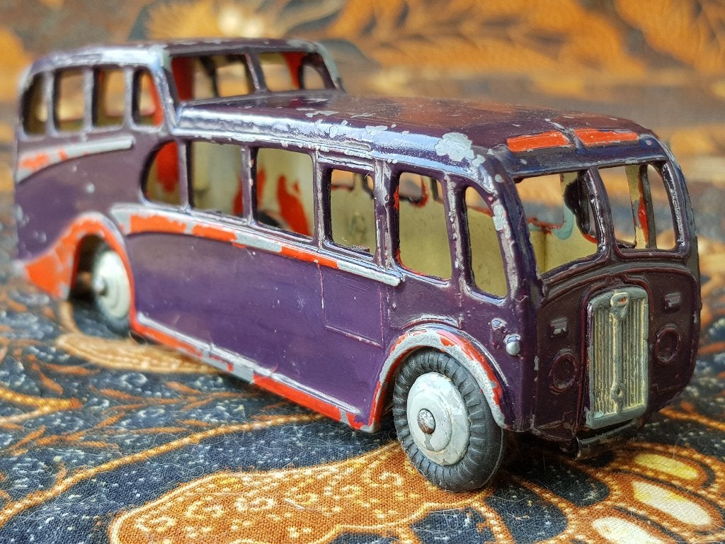 Observation coach oude Engelse model bus van Dinky Toys., Ophalen of Verzenden