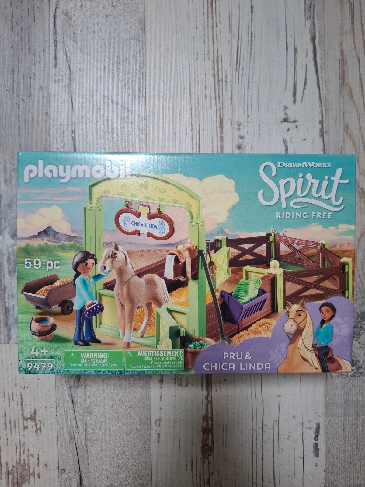 Playmobil Spirit Riding Free Pru & Chica Linda 9479, Ophalen of Verzenden, Nieuw, Meisje