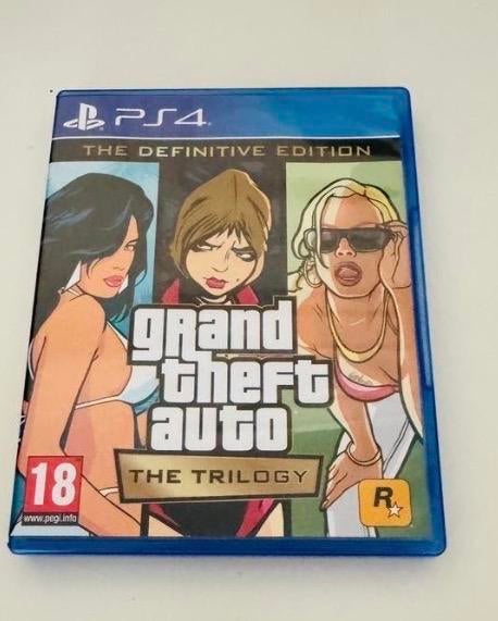 GTA The Trilogy: The Definitive Edition PS4 (ook PS5), Spelcomputers en Games, Games | Sony PlayStation 4, Avontuur en Actie, Vanaf 18 jaar