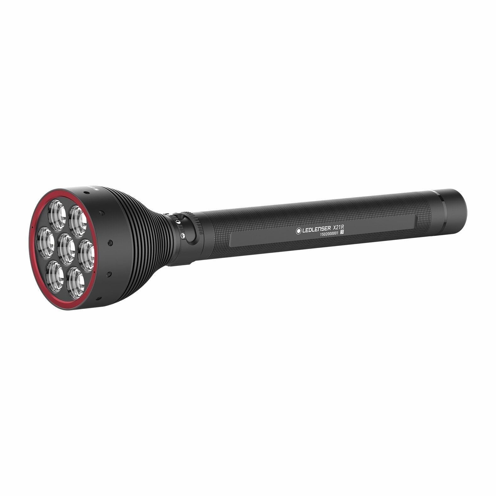 Ledlenser X21R Zaklamp - Krachtige Oplaadbare LED Lamp, Ophalen of Verzenden, Zo goed als nieuw, Accu