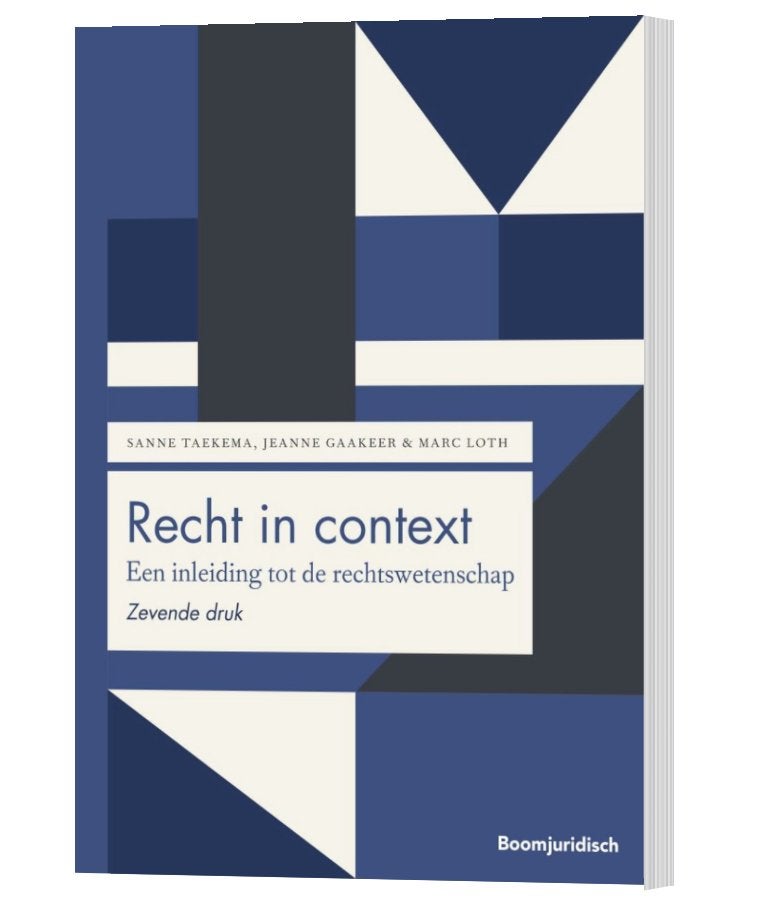 Recht in context - Inleiding tot de rechtswetenschap, Boeken, Ophalen of Verzenden, Gamma, Zo goed als nieuw, WO