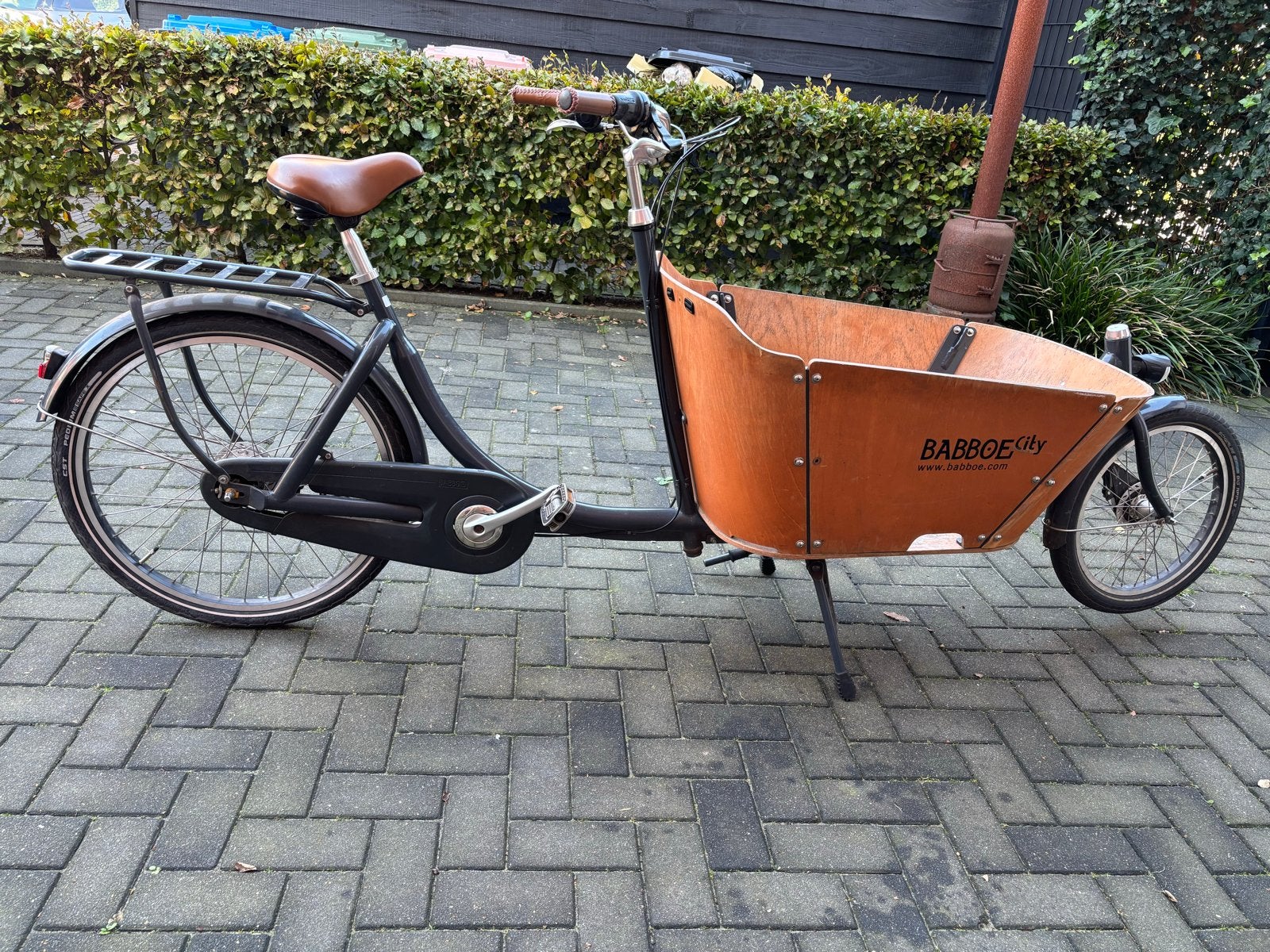 Babboe City bakfiets, Ophalen, Gebruikt, 2 kinderen