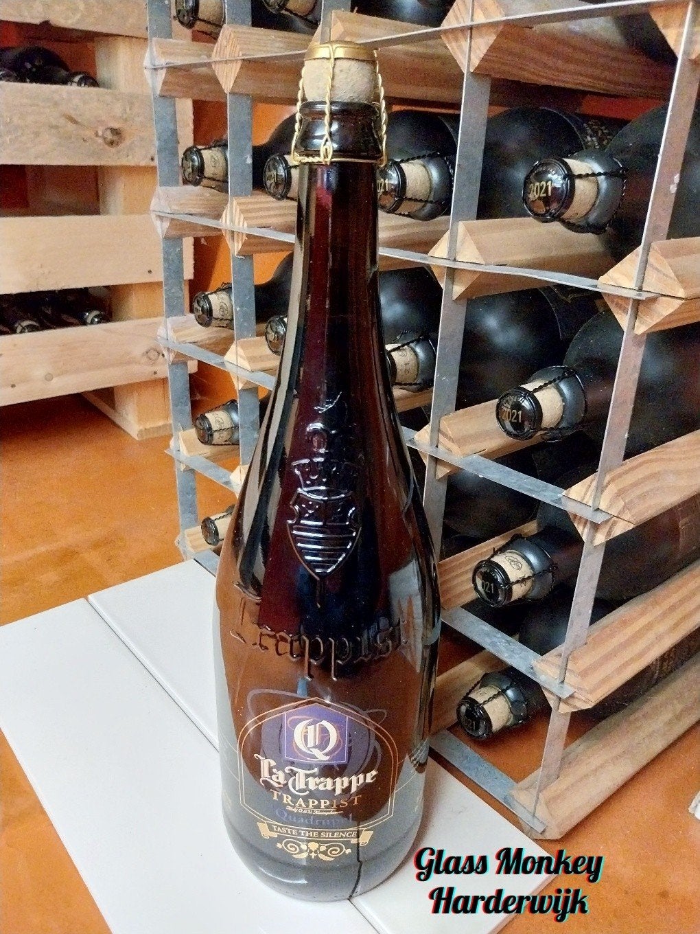 La Trappe Quadrupel 2021 1,5L, Verzamelen, Ophalen, Nieuw, Flesje(s), La Trappe
