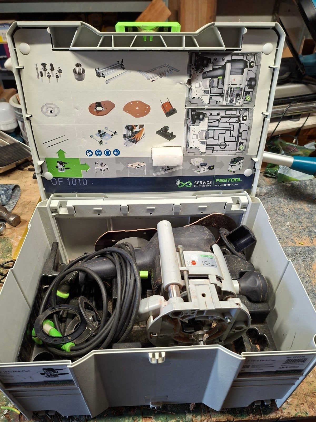 Festool EBQ 1010. BOVENVREES., Ophalen of Verzenden, Elektrisch, Bovenfrees