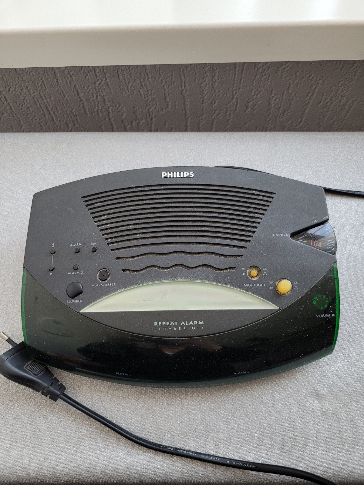 Philips wekkerradio, Ophalen, Gebruikt