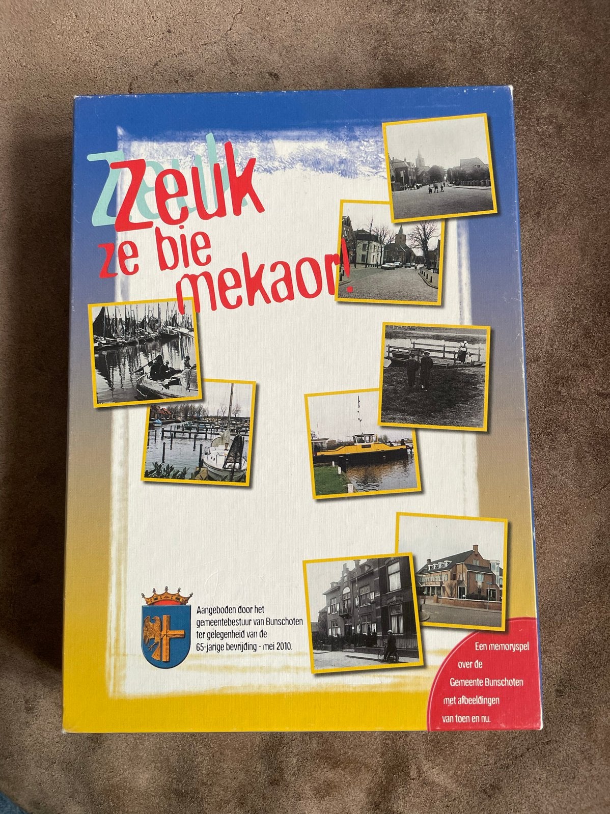 Zeuk ze bie mekaor - Memospel Bunschoten, Een of twee spelers, Ophalen of Verzenden, Gebruikt