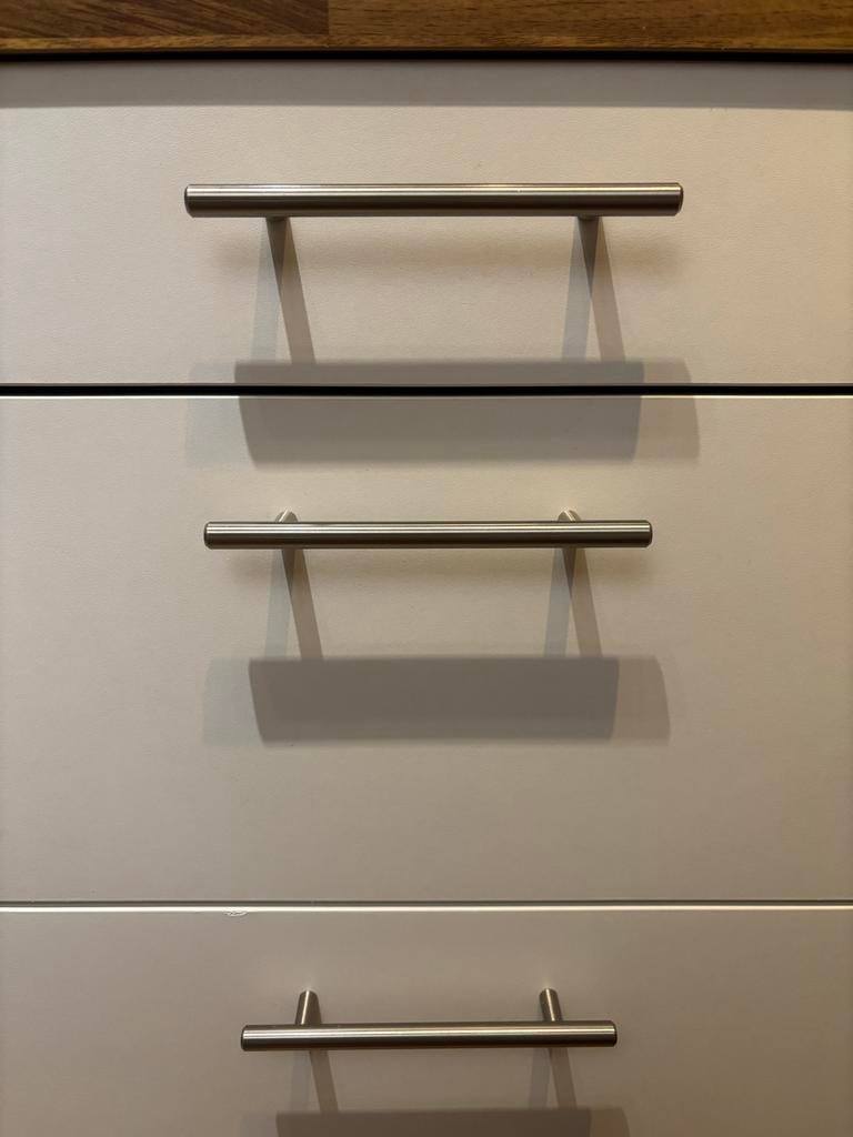 Set van 19 RVS Keukengrepen - Modern en Duurzaam, Ophalen, Minder dan 50 cm, Gebruikt, Minder dan 25 cm