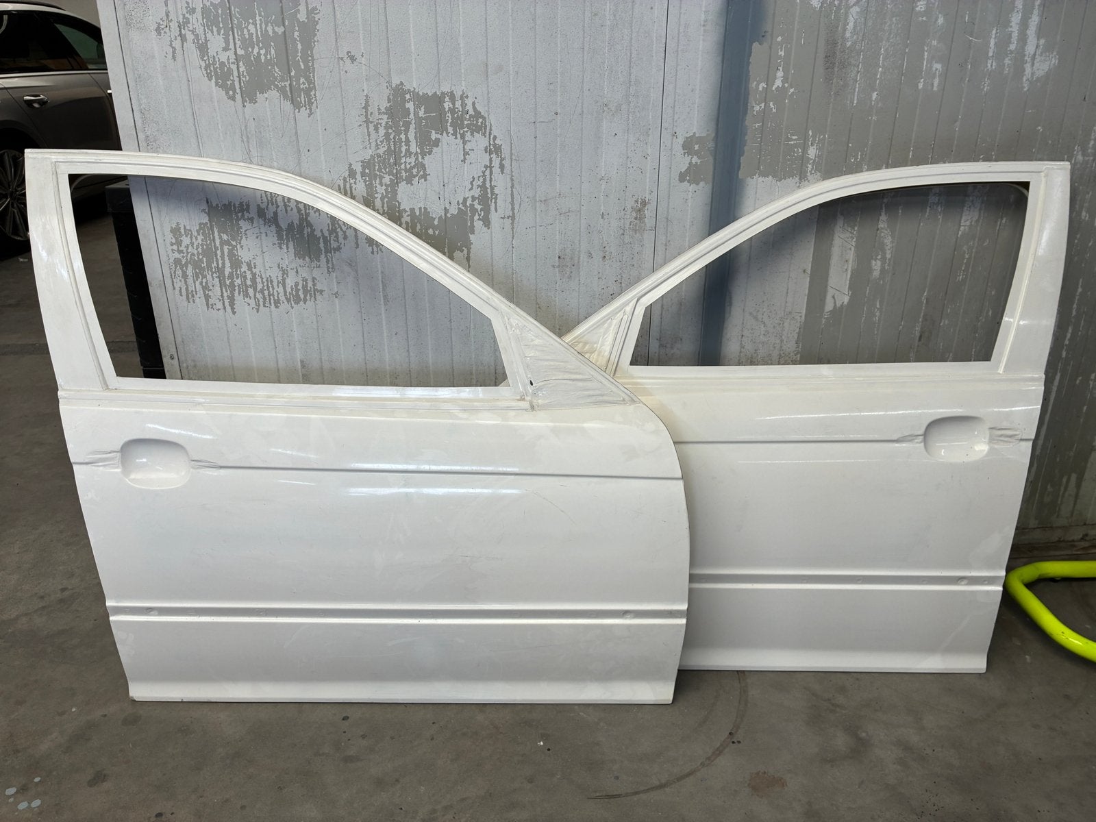 Polyester voordeuren voor BMW E46 Sedan (lichtgewicht), Auto-onderdelen, Ophalen, Nieuw, BMW, Voor