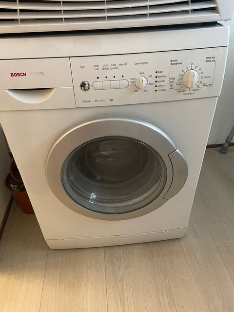 Wasmachine 6 kg van Bosch, Ophalen, Gebruikt, Minder dan 85 cm, Voorlader