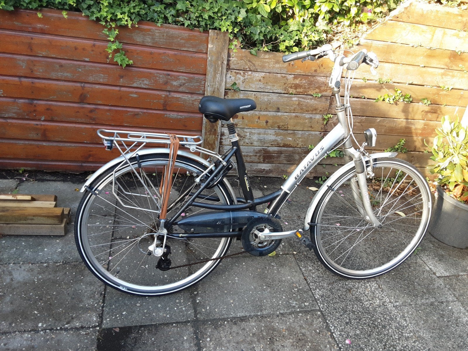 dames fiets., Ophalen, 47 tot 50 cm, Versnellingen, Batavus