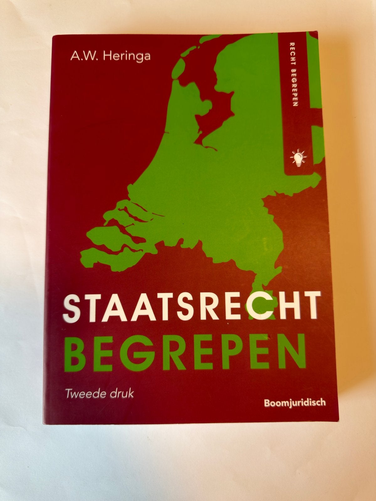 Staatsrecht Begrepen - A.W. Heringa (Tweede druk), Ophalen of Verzenden, Gamma, Gelezen, HBO