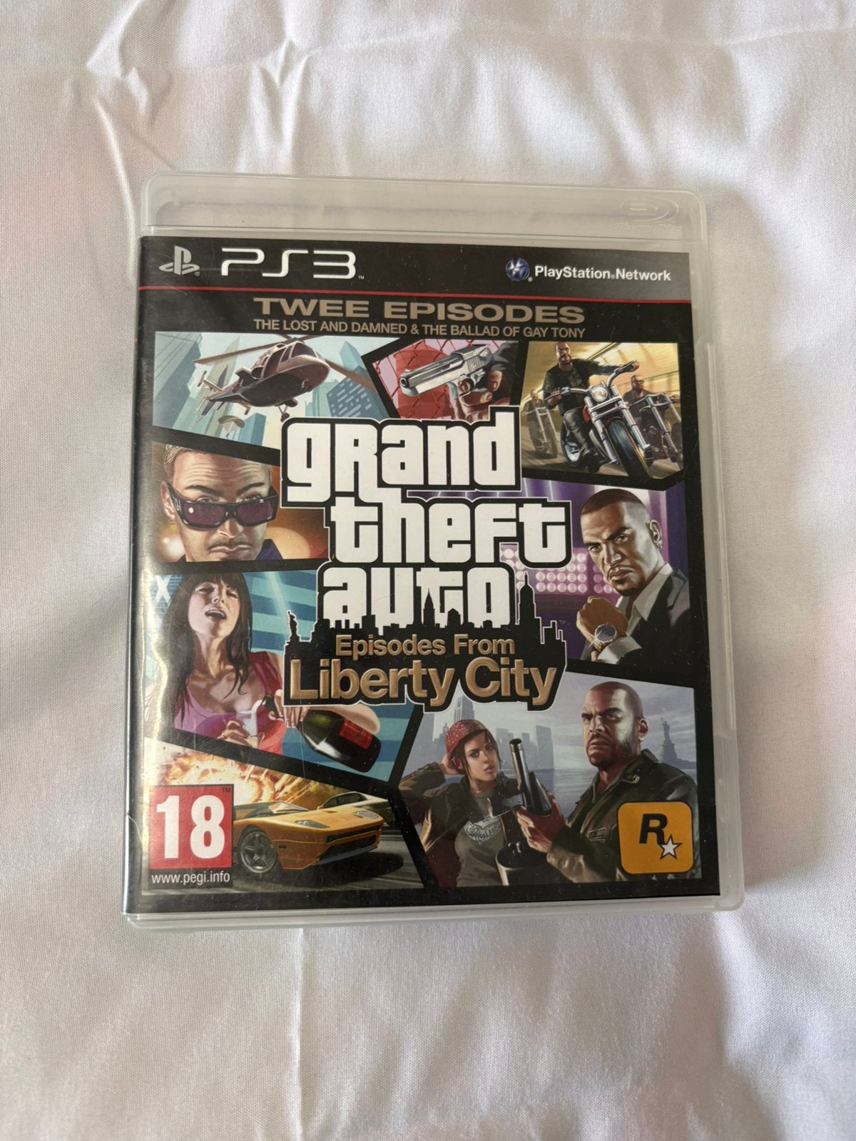 GTA IV Episodes from Liberty City – PS3 – Compleet, Avontuur en Actie, Vanaf 18 jaar, 1 speler, Ophalen of Verzenden