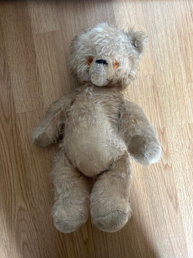 Vintage Teddybeer - Charmante Oude Knuffel, Ophalen of Verzenden, Gebruikt, Beer