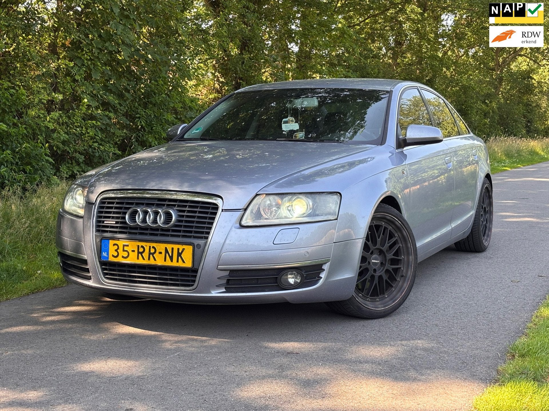 Audi A6 Limousine 3.2 FSI quattro Pro Line | Automaat + Crui, Auto's, Audi, Automaat, 1655 kg, Bedrijf, Vierwielaandrijving