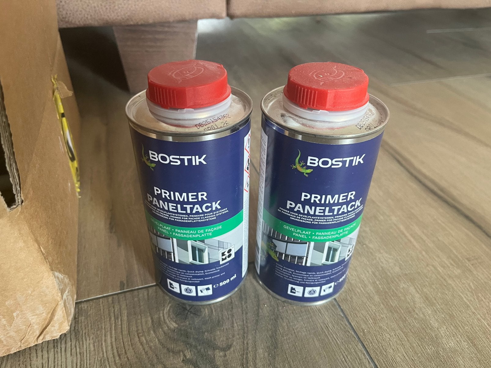 Bostik primer paneltack, Doe-het-zelf en Verbouw, Minder dan 5 liter, Ophalen of Verzenden, Nieuw, Wit