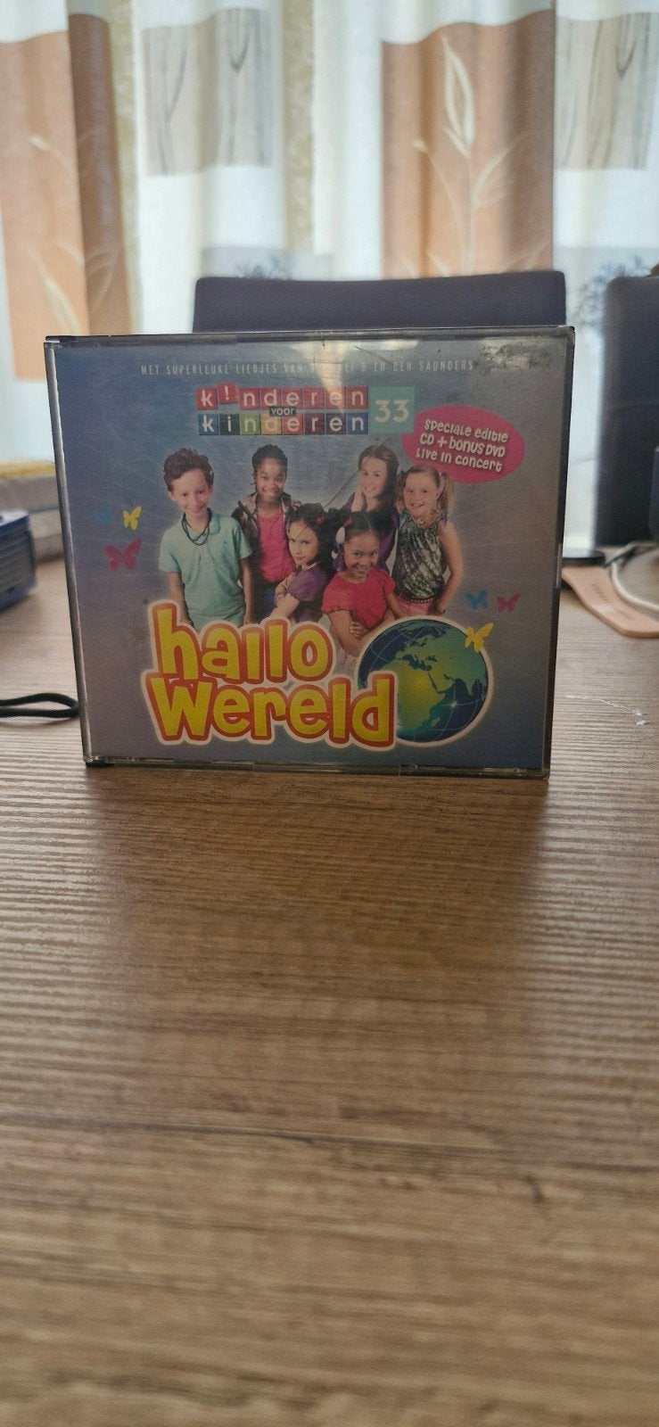 Kinderen voor Kinderen 33: Hallo Wereld CD + DVD, Verzenden, Alle leeftijden, Nederlands, Zo goed als nieuw