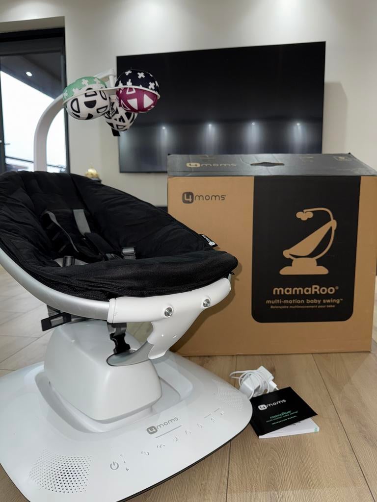 4moms mamaRoo multi-motion baby swing, Ophalen, Gebruikt, Overige typen, Gordel(s)