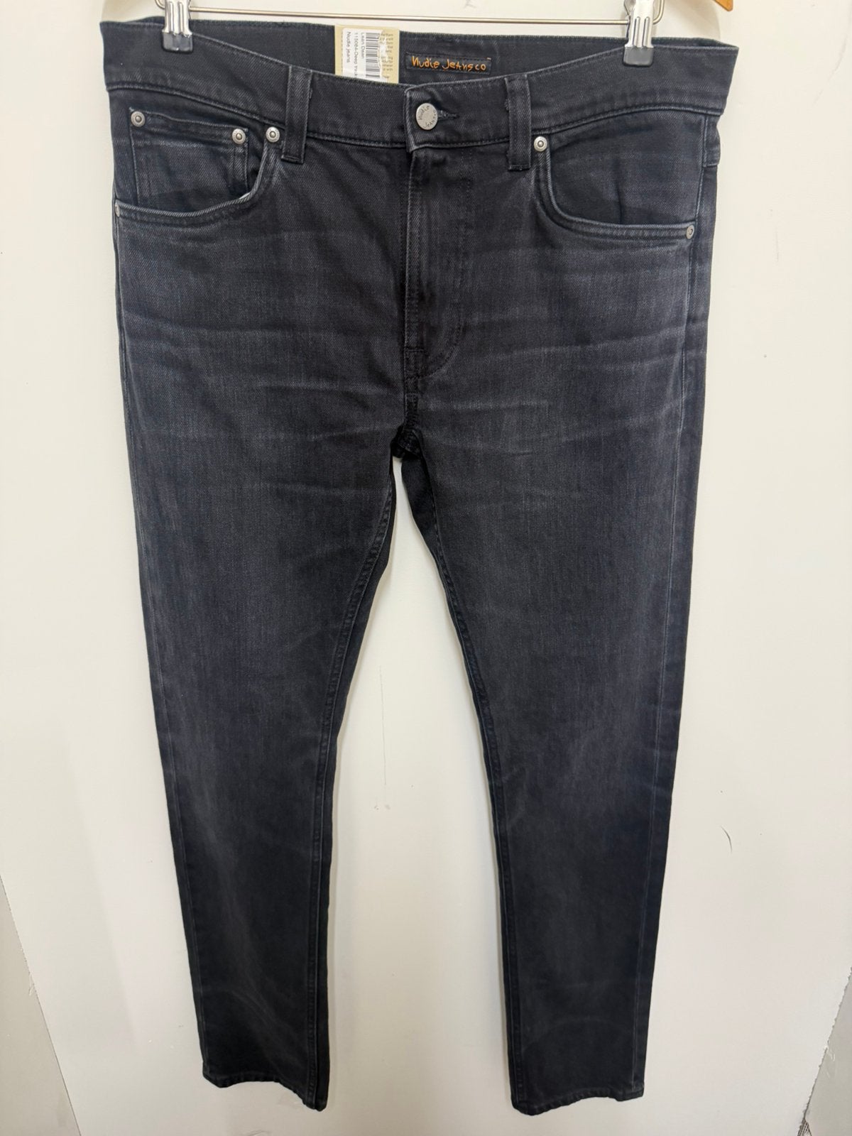 Nieuwe Nudie Jeans Lean Dean 32–34, Verzenden, Nieuw, Zwart, W32 (confectie 46) of kleiner