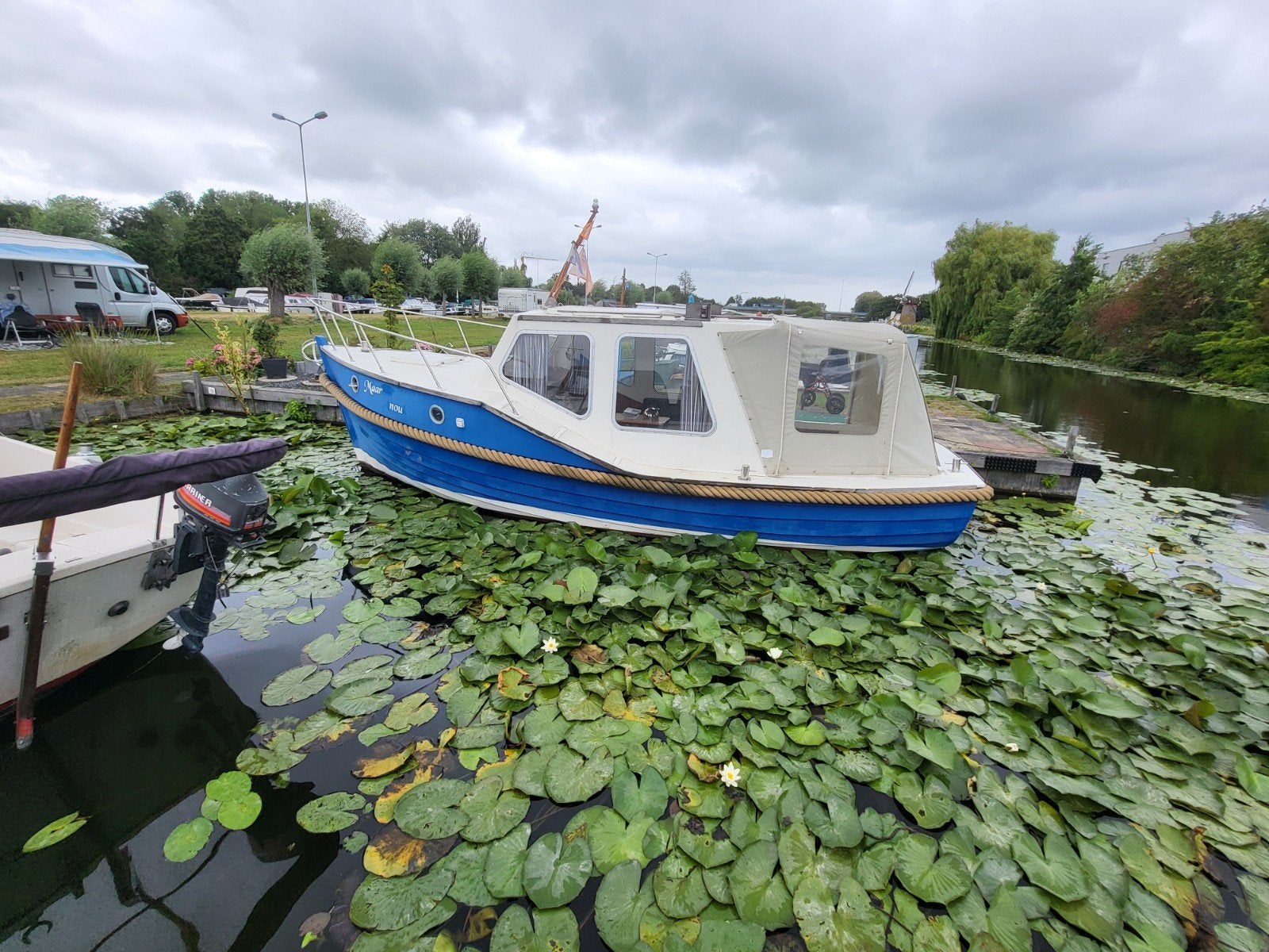 Drammer 700, Watersport en Boten, Motorboten en Motorjachten, Gebruikt, Diesel, Koelkast, Polyester