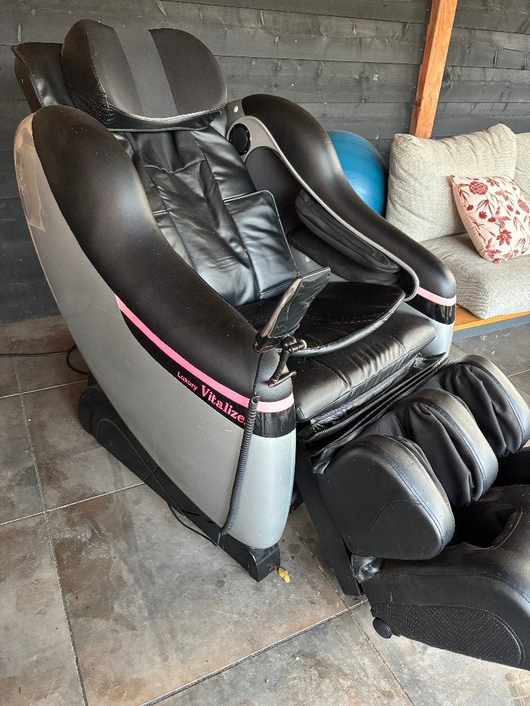 Luxe massagestoel - Vitalizer luxury, Sport en Fitness, Ophalen, Gebruikt, Massagestoel of Kussen