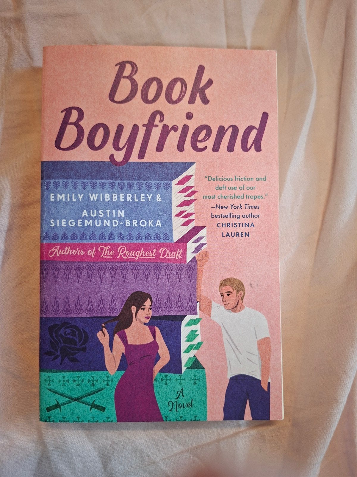 Book Boyfriend - Emily Wibberley & Austin Siegemund-Broka, Boeken, Ophalen of Verzenden, Zo goed als nieuw, Emily Wibberley & Austin Siegemund-Broka