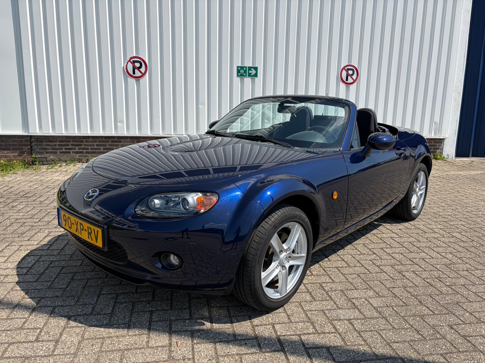Mazda MX-5 1.8 Touring 2007 Blauw, Auto's, Mazda, Particulier, MX-5, Benzine, D, Cabriolet, Handgeschakeld, Origineel Nederlands