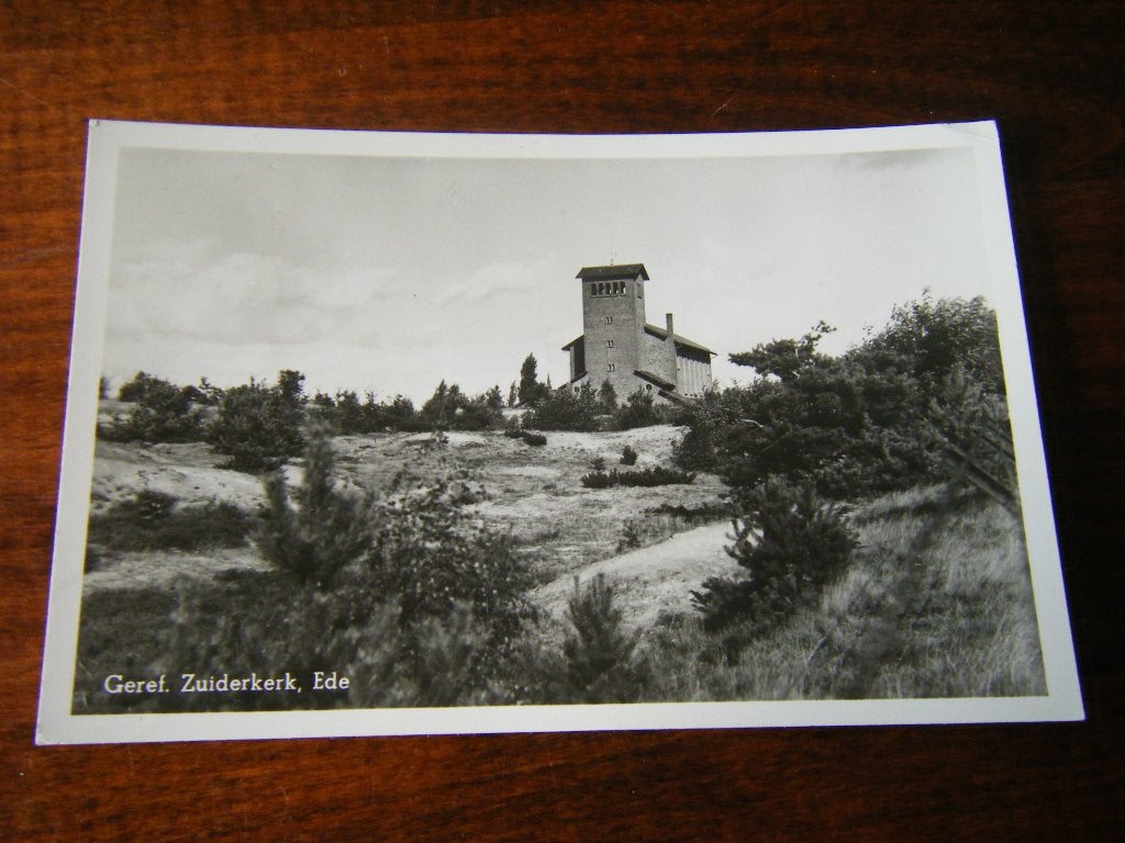 R41 - Ede - Zuiderkerk - 1956 - Mooi/Oud, Ophalen of Verzenden, 1940 tot 1960, Gelderland