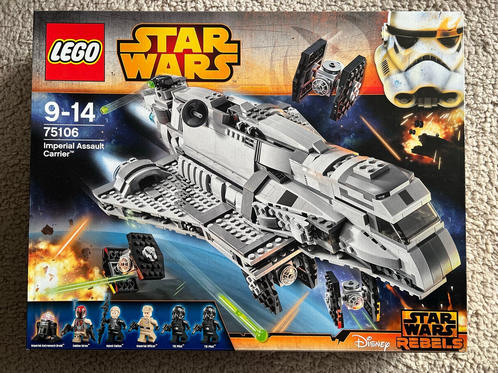LEGO Star Wars 75106 Imperial Assault Carrier NIEUW, Kinderen en Baby's, Inclusief doos, Star Wars, Lego, Nieuw